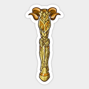 saint lightsaber aries, off Sticker